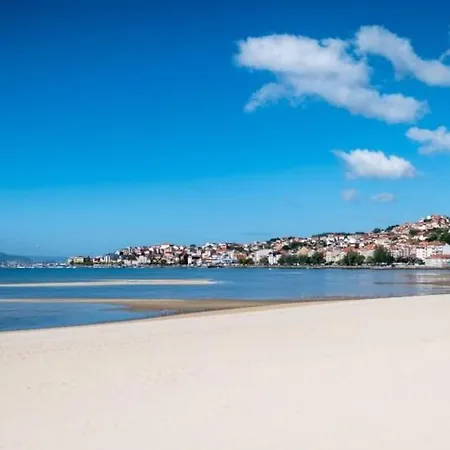 Apartament Piso A Pie De Playa Con Terraza Exclusiva Moaña Zewnętrze zdjęcie